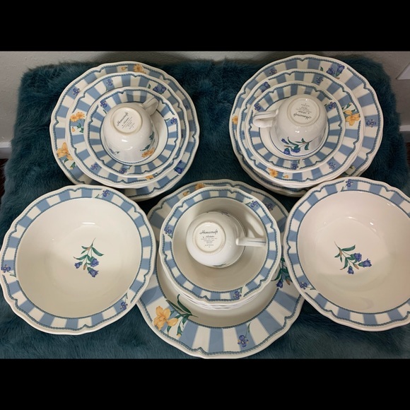 VTG Noritake dinnerware China set of 32 READ DESCR - Picture 2 of 8